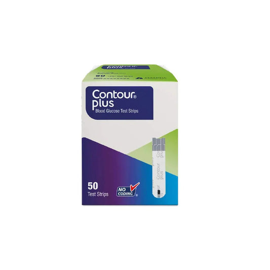 Contour Plus Blood Glucose Test Strips (50) - Ascensia