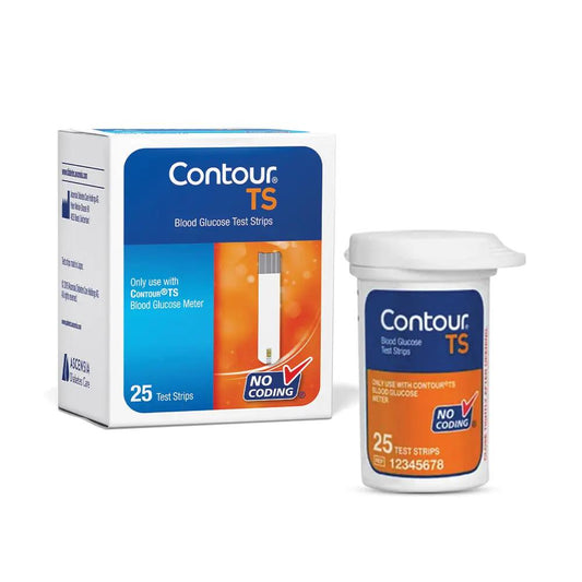 Contour TS Blood Glucose Test Strips (25) - Ascensia